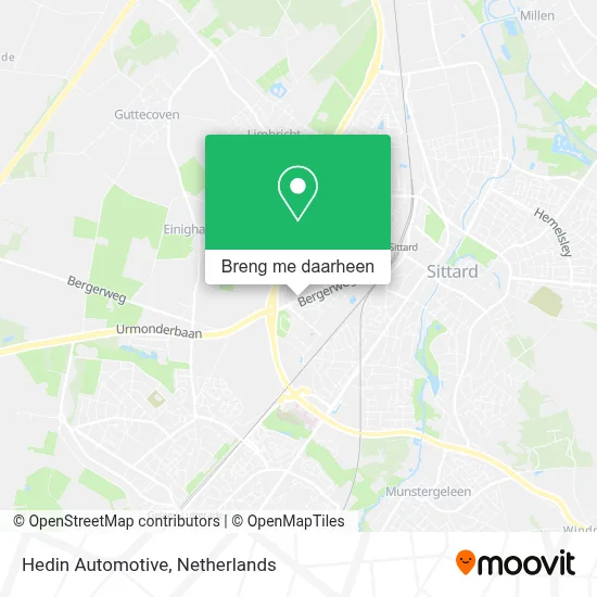 Hedin Automotive kaart