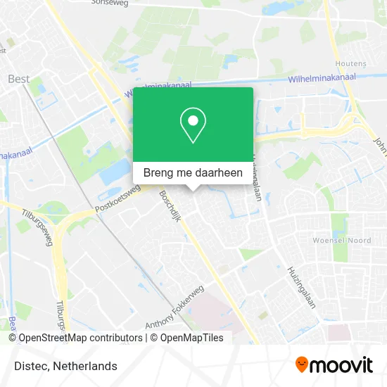 Distec kaart