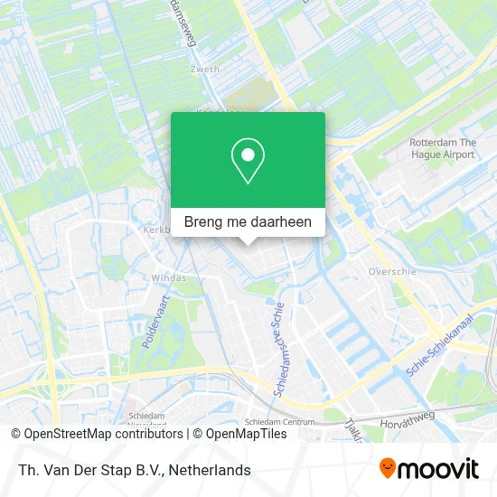 Th. Van Der Stap B.V. kaart
