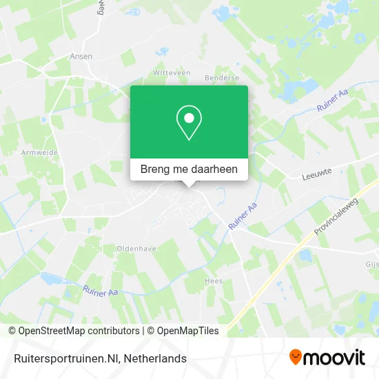 Ruitersportruinen.Nl kaart