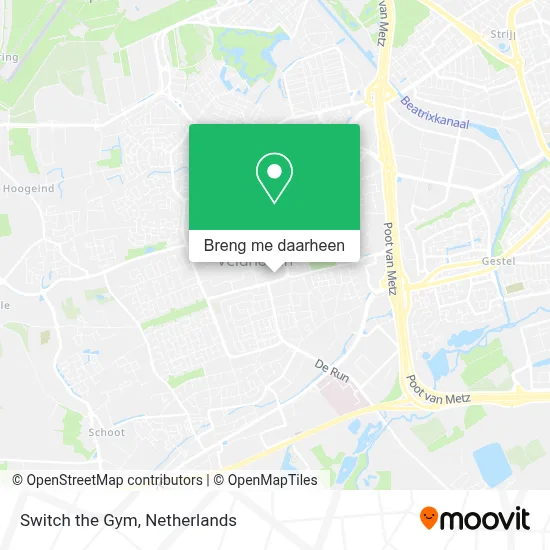 Switch the Gym kaart