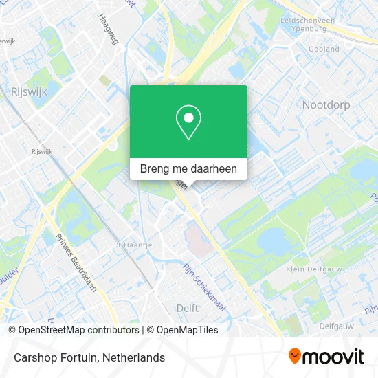 Carshop Fortuin kaart