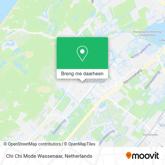 Chi Chi Mode Wassenaar kaart