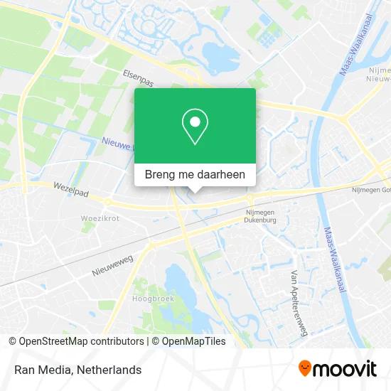 Ran Media kaart