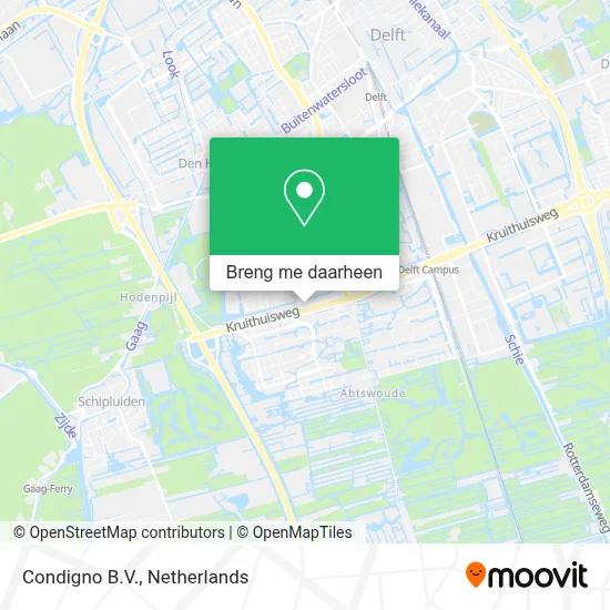 Condigno B.V. kaart