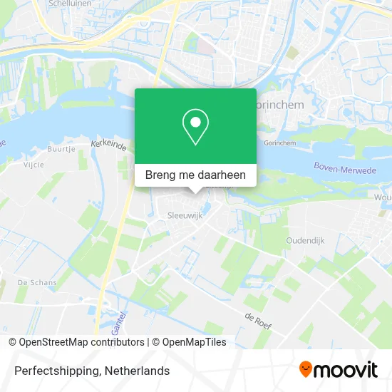 Perfectshipping kaart