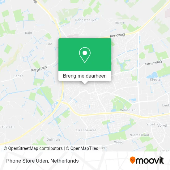 Phone Store Uden kaart