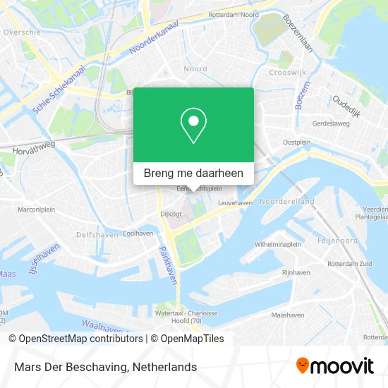 Mars Der Beschaving kaart
