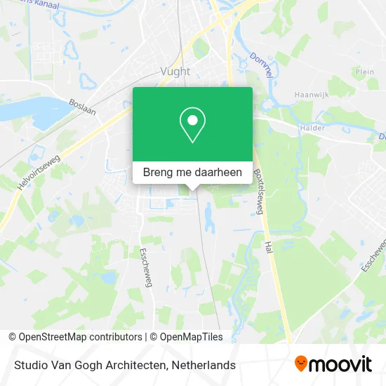 Studio Van Gogh Architecten kaart