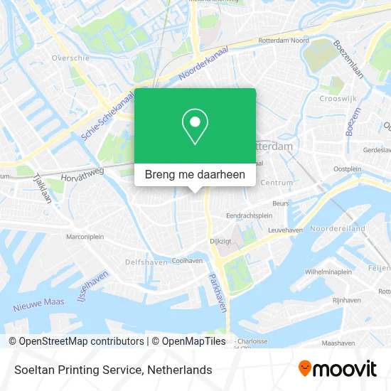 Soeltan Printing Service kaart