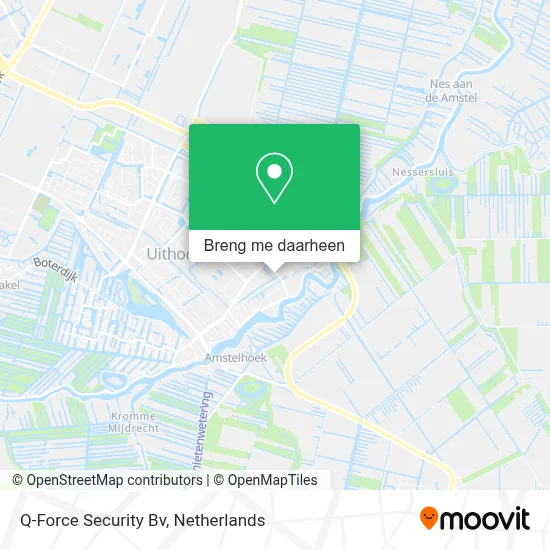 Q-Force Security Bv kaart