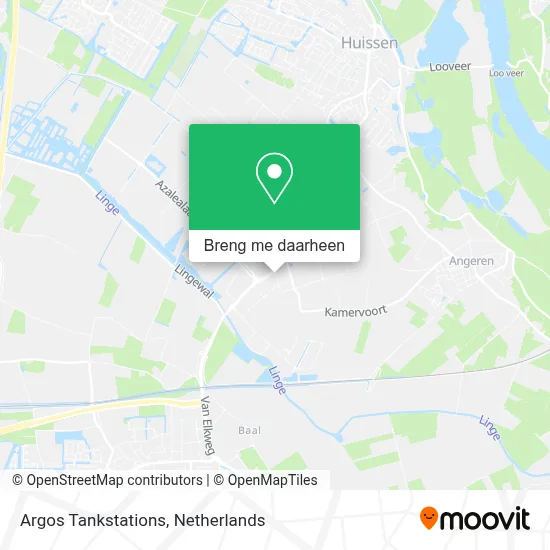 Argos Tankstations kaart