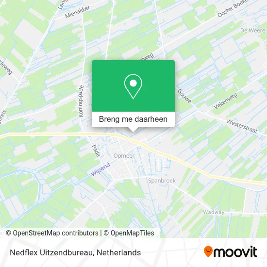 Nedflex Uitzendbureau kaart