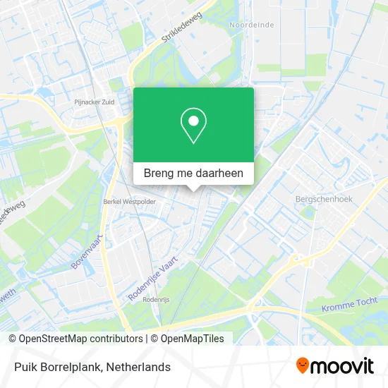 Puik Borrelplank kaart