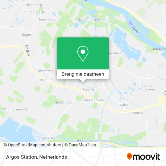 Argos Station kaart