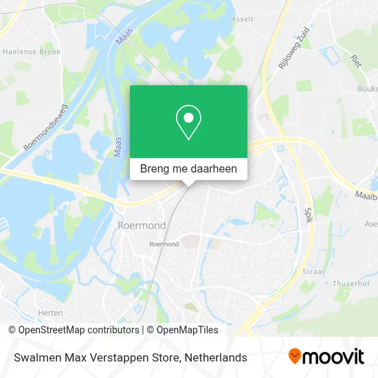 Swalmen Max Verstappen Store kaart