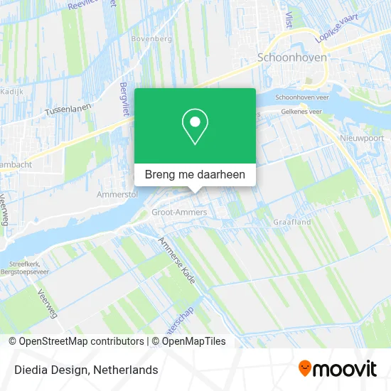 Diedia Design kaart