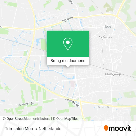 Trimsalon Morris kaart