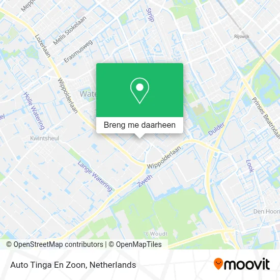 Auto Tinga En Zoon kaart