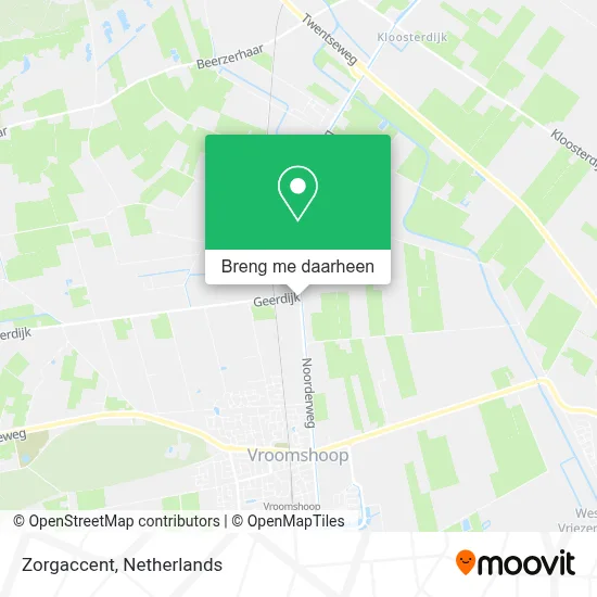 Zorgaccent kaart