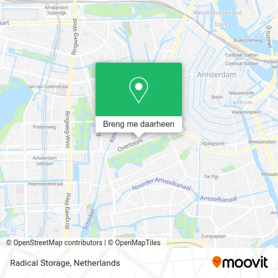 Radical Storage kaart