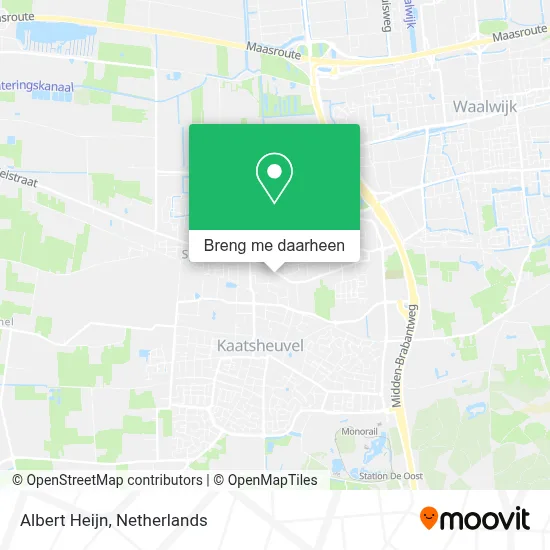 Albert Heijn kaart