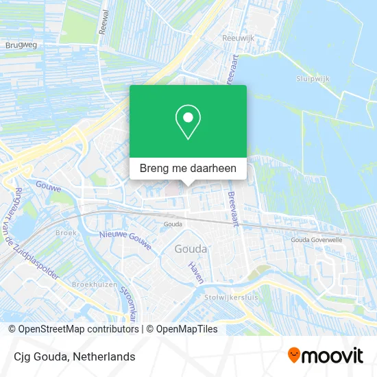 Cjg Gouda kaart