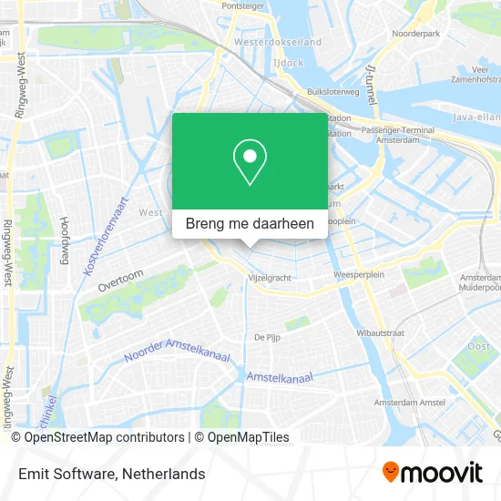 Emit Software kaart