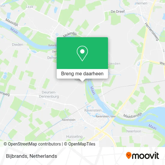 Bijbrands kaart