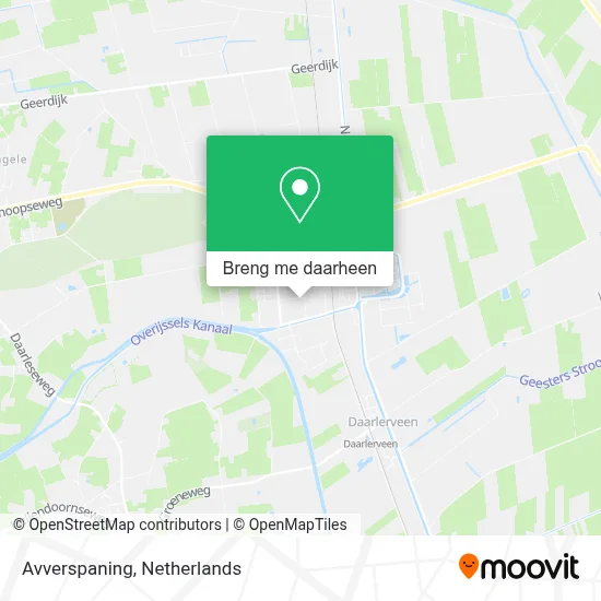 Avverspaning kaart