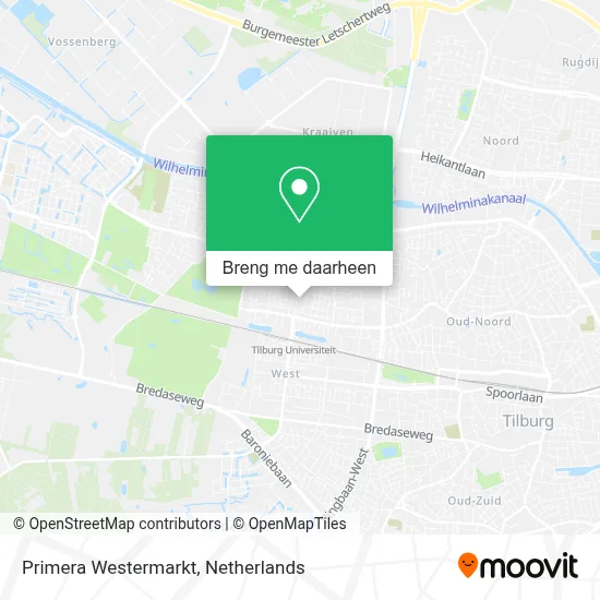 Primera Westermarkt kaart