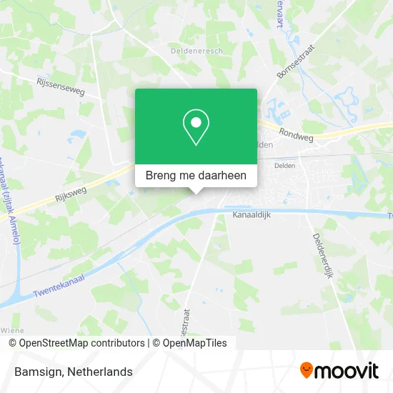 Bamsign kaart