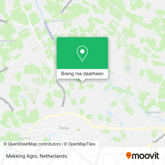 Mekking Agro kaart
