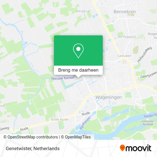 Genetwister kaart
