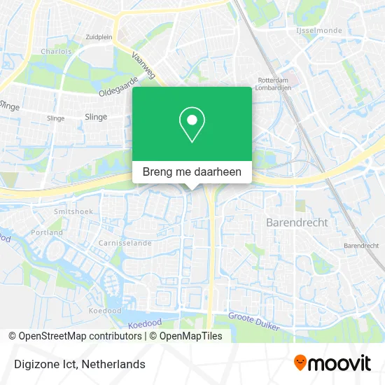 Digizone Ict kaart