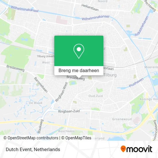 Dutch Event kaart