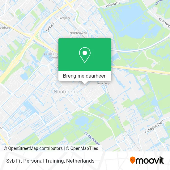 Svb Fit Personal Training kaart