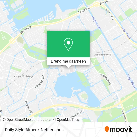 Daily Style Almere kaart