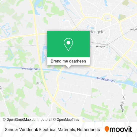 Sander Vunderink Electrical Materials kaart