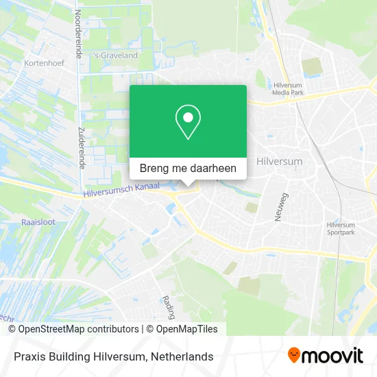 Praxis Building Hilversum kaart