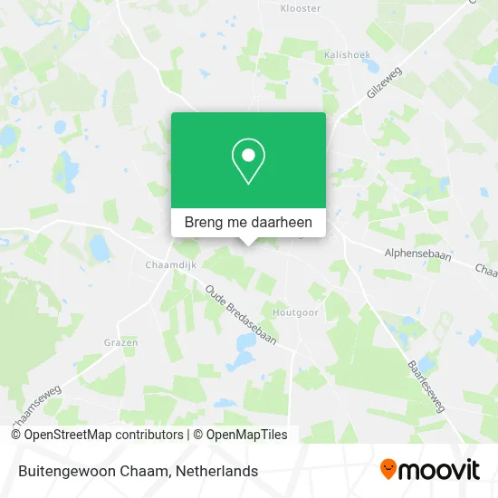 Buitengewoon Chaam kaart