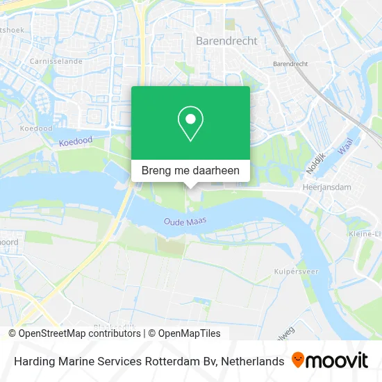 Harding Marine Services Rotterdam Bv kaart