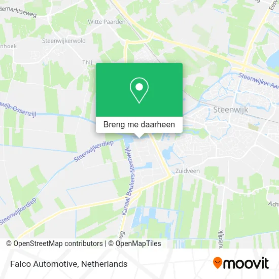 Falco Automotive kaart