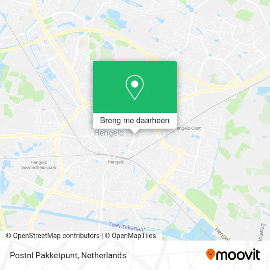 Postnl Pakketpunt kaart