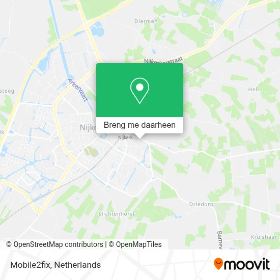 Mobile2fix kaart