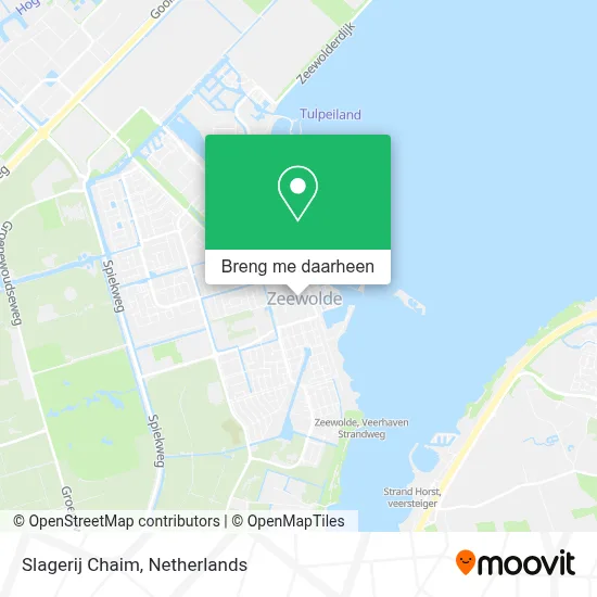 Slagerij Chaim kaart