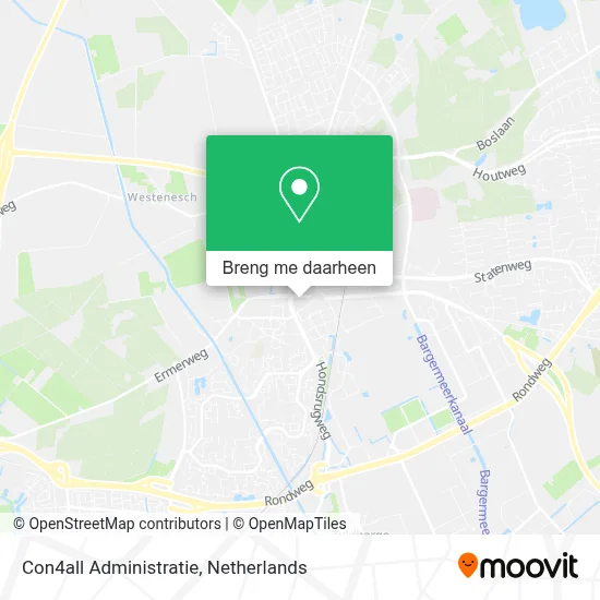 Con4all Administratie kaart