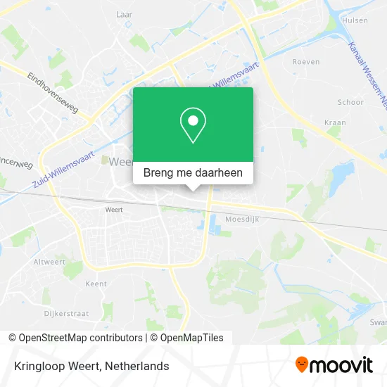 Kringloop Weert kaart