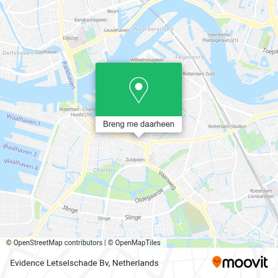 Evidence Letselschade Bv kaart