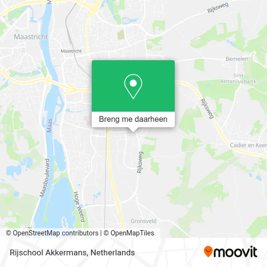 Rijschool Akkermans kaart